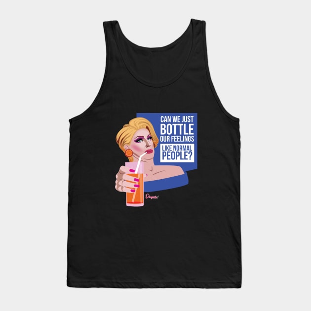 Brooke from Drag Race Tank Top by dragover